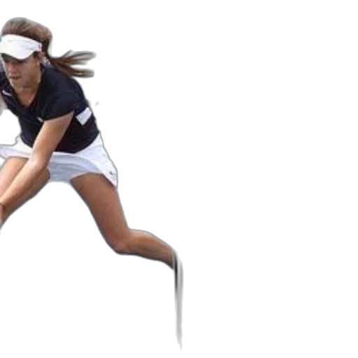 staff, tennis, player, action, captured, two, frames, showing transparent PNG cut-out
