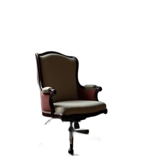 furniture, staff, crown, 3d render transparent PNG cut-out
