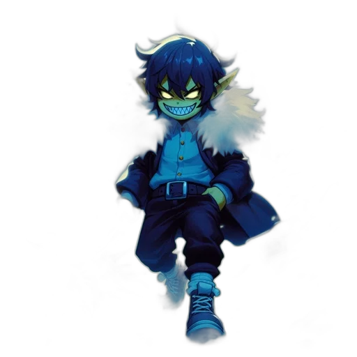 jacket, creature, mask, staff, concept art, pixel art, fantasy art, 3d render transparent PNG cut-out