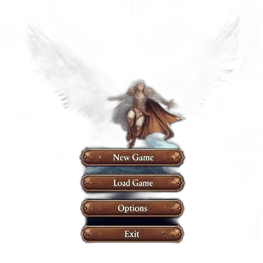 staff, fantasy art, concept art, pixel art, 3d render, earth tones, dark, armored transparent PNG cut-out