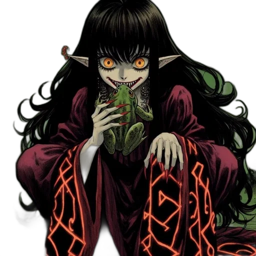 staff, creature, mask, jewelry, fantasy art, concept art, anime, comic book art transparent PNG cut-out