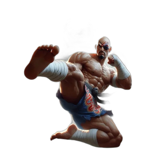 shoes, animal, concept art, photorealistic, 3d render, pixel art, muscular, man transparent PNG cut-out