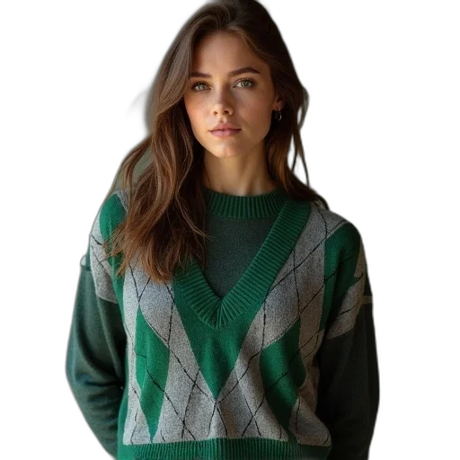 jacket, dress, green, earth tones transparent PNG cut-out