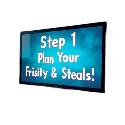 3d render, monitor, has, words transparent PNG cut-out