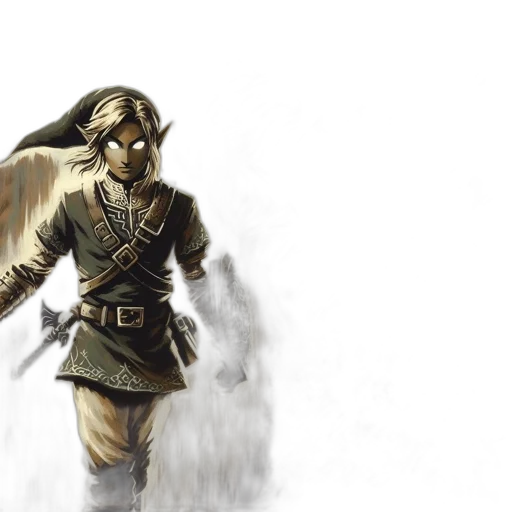 concept art, fantasy art, comic book art, watercolor, earth tones, golden, illustration, legend transparent PNG cut-out