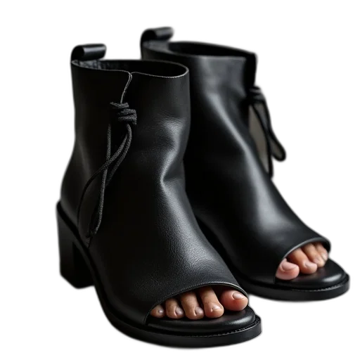 shoes, 3d render, photorealistic, model transparent PNG cut-out
