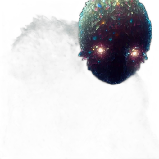 mask, face, hair, crown, concept art, 3d render, photorealistic, pixel art transparent PNG cut-out