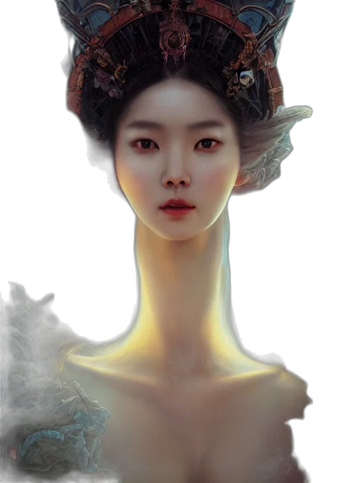 crown, face, mask, dress transparent PNG cut-out
