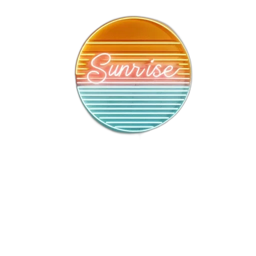 jacket, umbrella, hat, jewelry, vaporwave, 3d render, pixel art, sunset transparent PNG cut-out