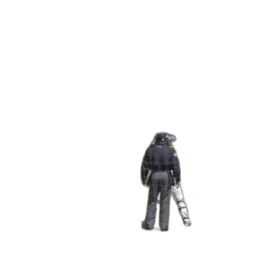 robot, staff, weapon, creature, 3d render, concept art, pixel art, outer space transparent PNG cut-out