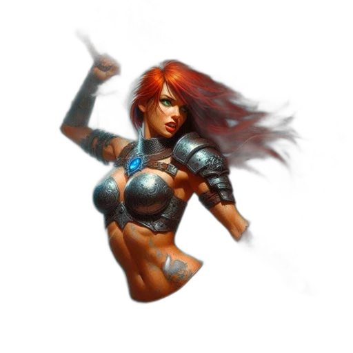 weapon, fantasy art, concept art, pixel art, comic book art, blue, red, dark transparent PNG cut-out