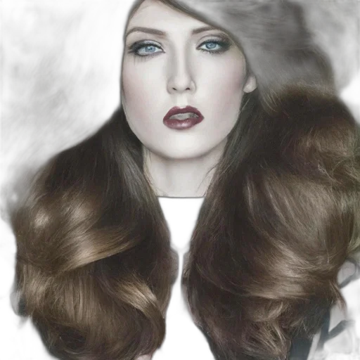 hair, hat, crown, photorealistic transparent PNG cut-out