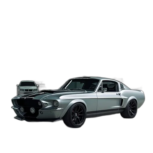 car, weapon, animal, photorealistic, 3d render, concept art, silver, warehouse transparent PNG cut-out