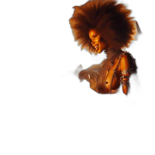 hair, crown, staff, face, concept art, photorealistic, fantasy art, pixel art transparent PNG cut-out