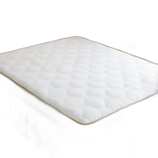 furniture, food, jacket, queen-sized, vinyl, mattress, cover, displayed transparent PNG cut-out