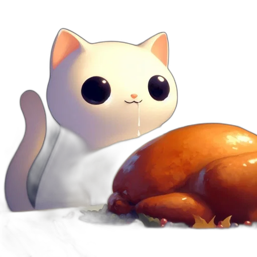 food, animal, creature, concept art, 3d render, photorealistic, fantasy art, animated transparent PNG cut-out