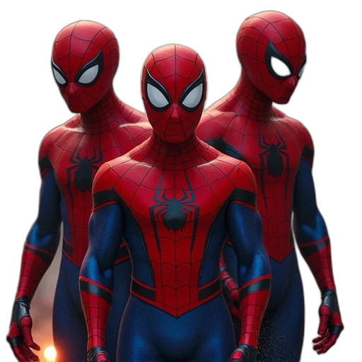 mask, concept art, comic book art, 3d render, ultimate, spider, man, team transparent PNG cut-out