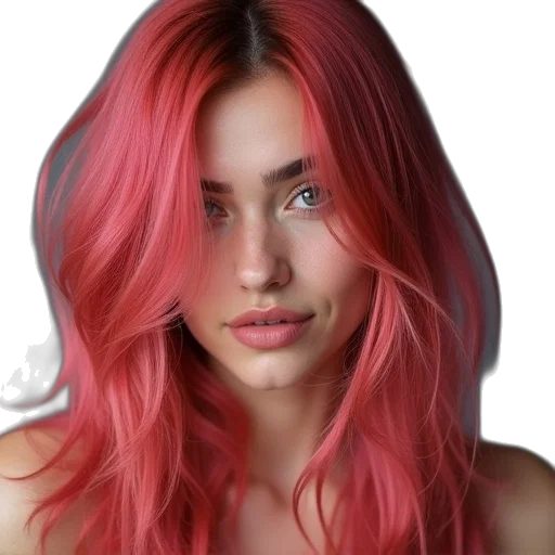 hair, face, crown, jewelry transparent PNG cut-out