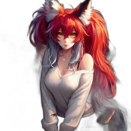 staff, animal, dragon, creature, anime, fantasy art, pixel art, watercolor transparent PNG cut-out