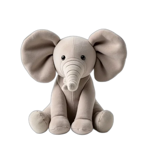 animal, 3d render, photorealistic, stuffed transparent PNG cut-out