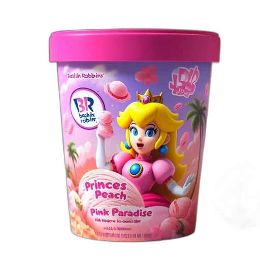 food, 3d render, vaporwave, concept art, photorealistic, pastel, image, features transparent PNG cut-out