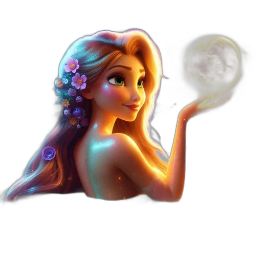 jewelry, staff, dress, face, fantasy art, concept art, pixel art, 3d render transparent PNG cut-out
