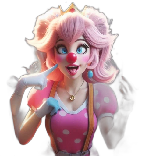 crown, staff, face, dress, concept art, fantasy art, 3d render, pixel art transparent PNG cut-out
