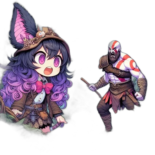 weapon, staff, fantasy art, concept art, pixel art, watercolor, dark, pastel transparent PNG cut-out