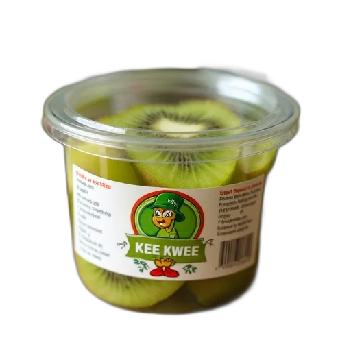food, 3d render, close-up, view, single, plastic, container, filled transparent PNG cut-out