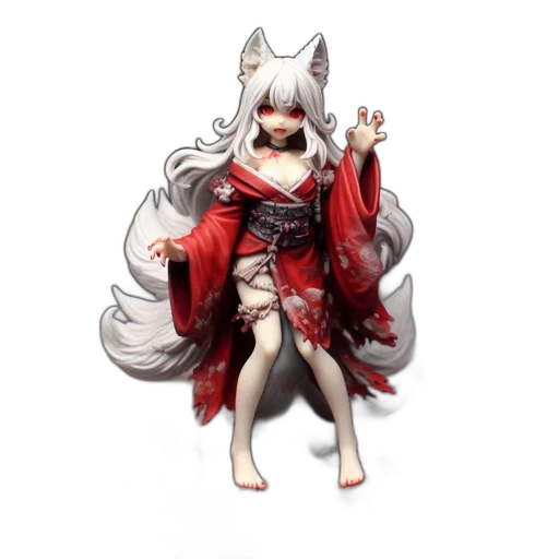 staff, concept art, pixel art, fantasy art, 3d render, red, monochrome, animated transparent PNG cut-out