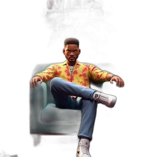 jacket, furniture, shoes, concept art, comic book art, photorealistic, pixel art, colorful transparent PNG cut-out