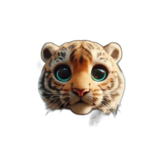 animal, face, creature, mask, 3d render, photorealistic, fantasy art, watercolor transparent PNG cut-out