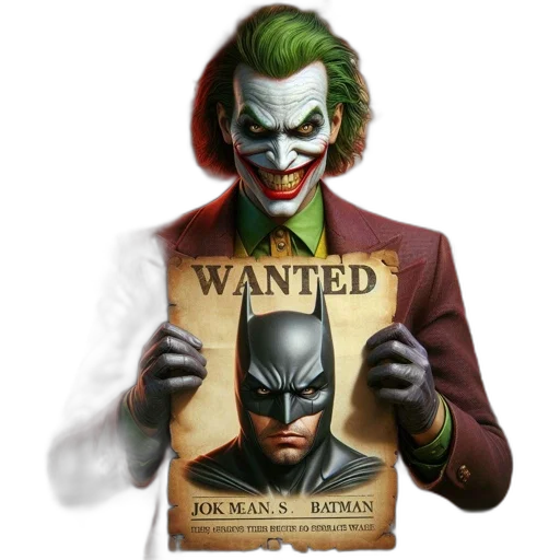 mask, comic book art, concept art, cartoon, fantasy art, joker, universe, wild transparent PNG cut-out