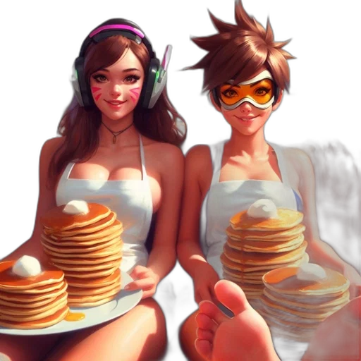 food, concept art, comic book art, pixel art, 3d render, pastel, two, animated transparent PNG cut-out