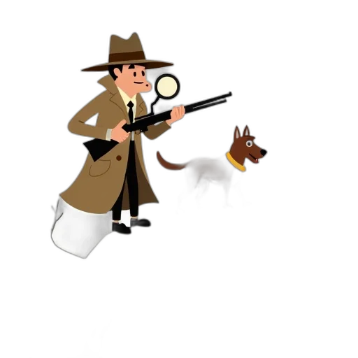 staff, animal, hat, concept art, pixel art, cartoon, stylized, illustration transparent PNG cut-out