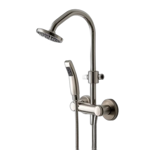 staff, wall, mounted, shower transparent PNG cut-out
