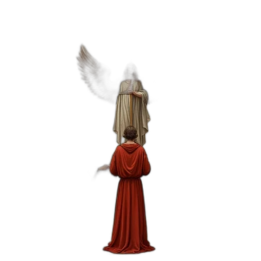 dress, hair, staff, mask, concept art, fantasy art, pixel art, 3d render transparent PNG cut-out