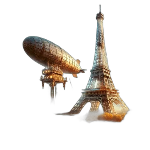 weapon, umbrella, hat, building, concept art, 3d render, pixel art, fantasy art transparent PNG cut-out