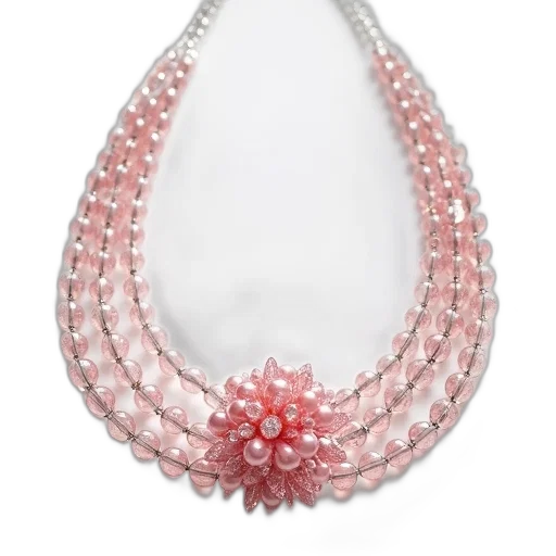 jewelry, crown, close-up, image, delicate, multi-layered, necklace, mix transparent PNG cut-out