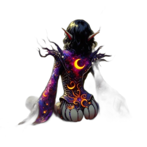 staff, mask, creature, dress, concept art, fantasy art, pixel art, 3d render transparent PNG cut-out