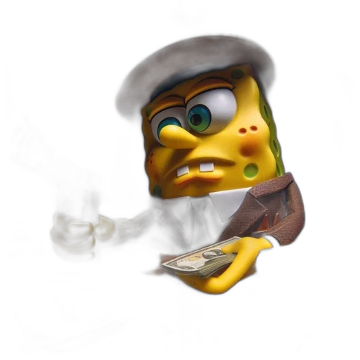mask, staff, face, hat, 3d render, concept art, photorealistic, cartoon transparent PNG cut-out
