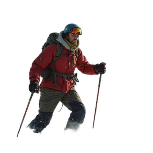 staff, jacket, concept art, 3d render transparent PNG cut-out