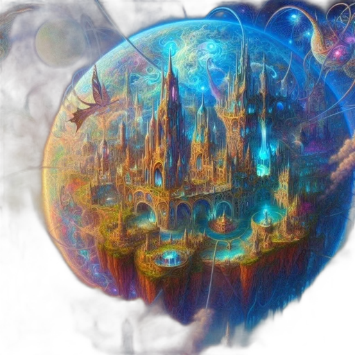 concept art, fantasy art, 3d render, photorealistic, outer space, fog, underwater, blue transparent PNG cut-out