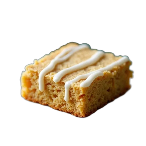 food, crown, square-shaped, bar, cookie, golden-brown, crust, white transparent PNG cut-out
