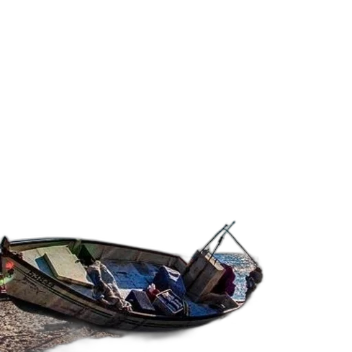 shoes, car, umbrella, bottle, photorealistic, 3d render, concept art, underwater transparent PNG cut-out