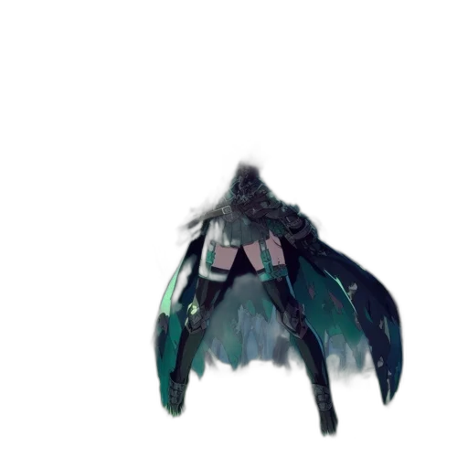 creature, dragon, umbrella, mask, concept art, watercolor, pixel art, fantasy art transparent PNG cut-out