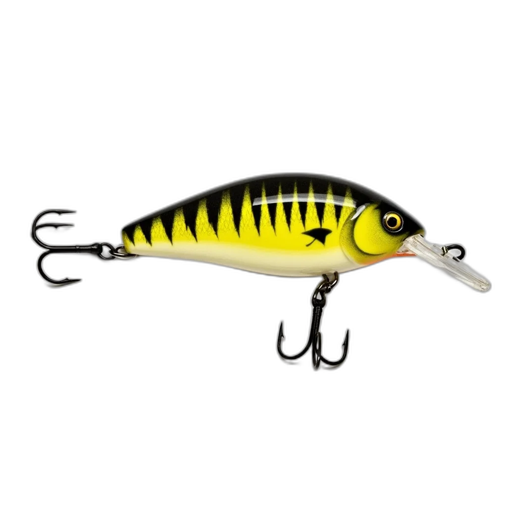 animal, creature, staff, 3d render, yellow, black, striped, fish-shaped transparent PNG cut-out