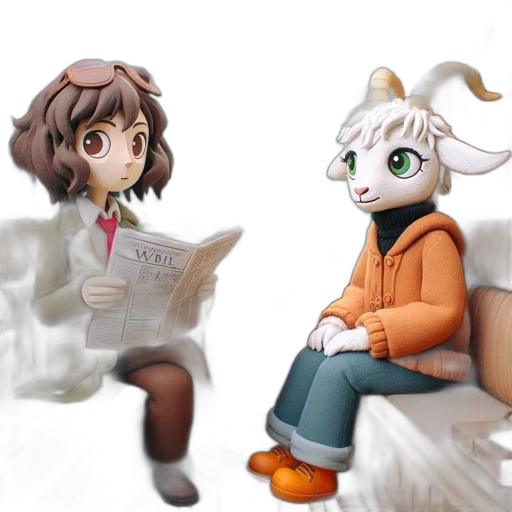 furniture, creature, animal, concept art, 3d render, anime, pixel art, fire transparent PNG cut-out