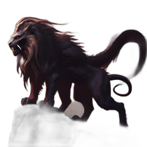animal, creature, staff, dragon, concept art, fantasy art, photorealistic, 3d render transparent PNG cut-out