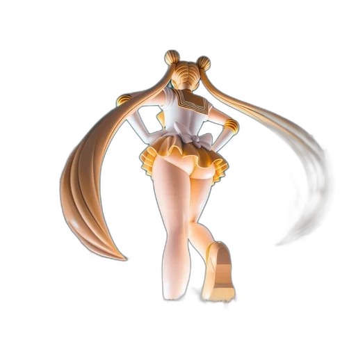 dress, weapon, staff, robot, 3d render, concept art, anime, fantasy art transparent PNG cut-out